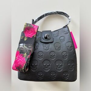 Betsey Johnson Skull Boss Tote